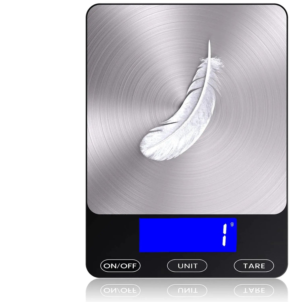 Digital Kitchen Scale Backlit LCD Tare 15 Kg Capacity