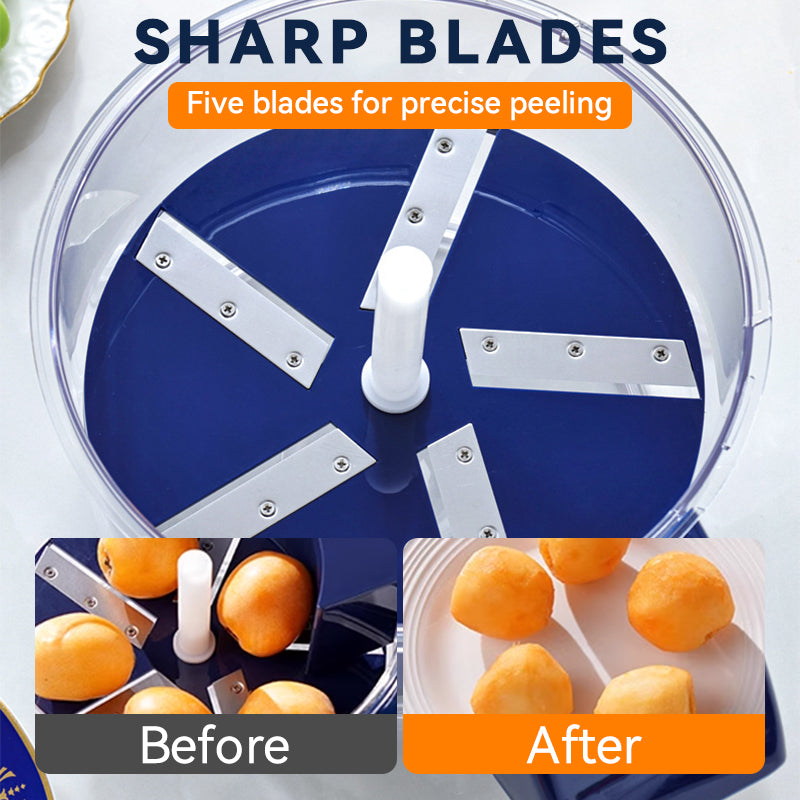 Electric Chopper Five-Blade Stainless Steel USB Rechargeable