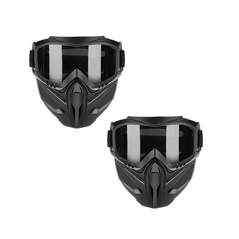 Face Shield Polycarbonate Ventilated Detachable Goggles