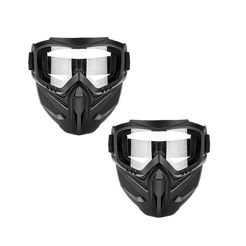 Face Shield Polycarbonate Ventilated Detachable Goggles