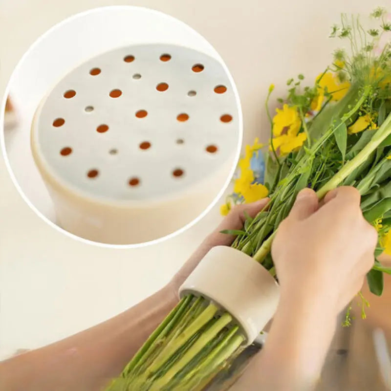 Flower Stem Holder Perforated Grid Set of 2