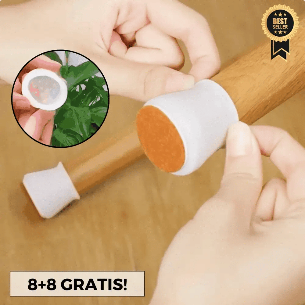Furniture Glides Silicone Felt Pads Set of 16