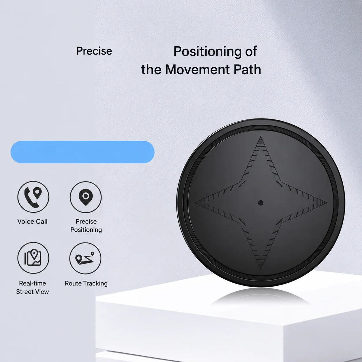 GPS Tracker Real-Time GPS & GSM 20-Day Battery