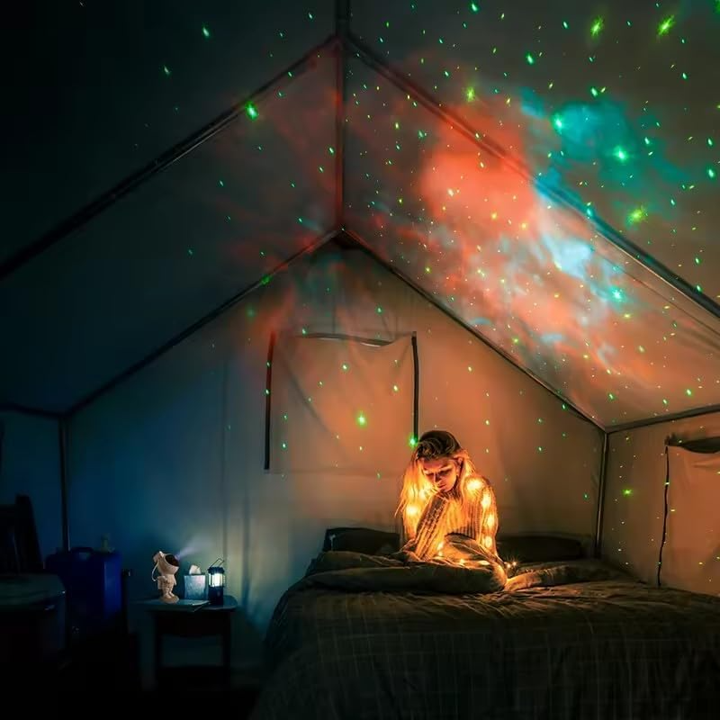 Galaxy Projector Astronaut Design 360° Rotation