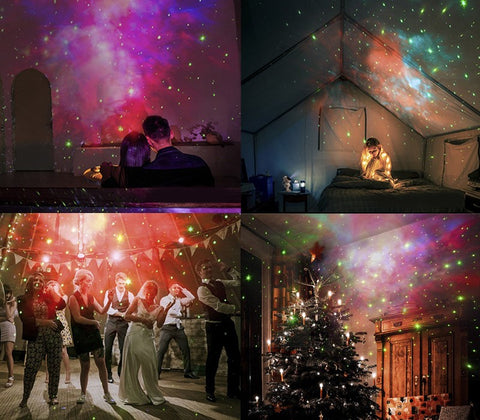 Galaxy Projector Astronaut Design 360° Rotation