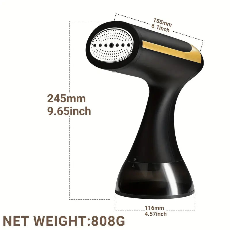 Handheld Garment Steamer 1500W 30 Second Heat-Up