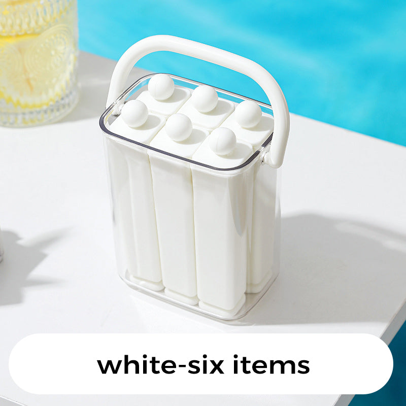 Ice Stick Tray Flexible Silicone Sealed Storage Box