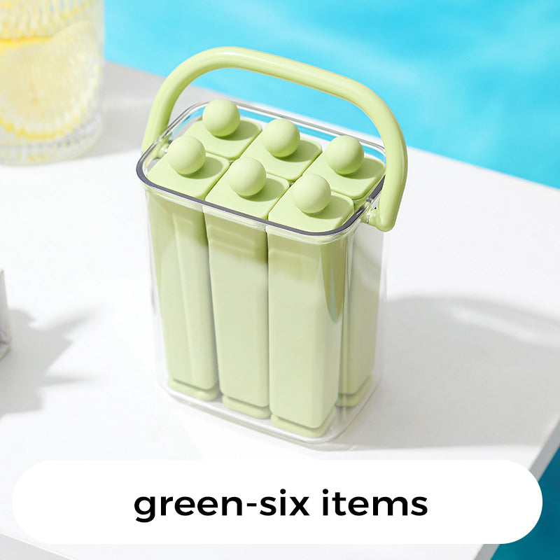 Ice Stick Tray Flexible Silicone Sealed Storage Box