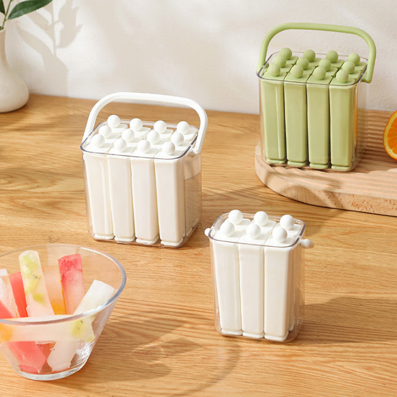 Ice Stick Tray Flexible Silicone Sealed Storage Box