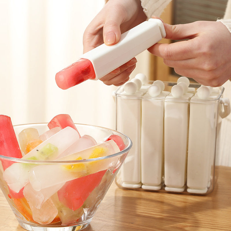 Ice Stick Tray Flexible Silicone Sealed Storage Box