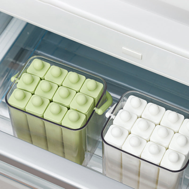 Ice Stick Tray Flexible Silicone Sealed Storage Box