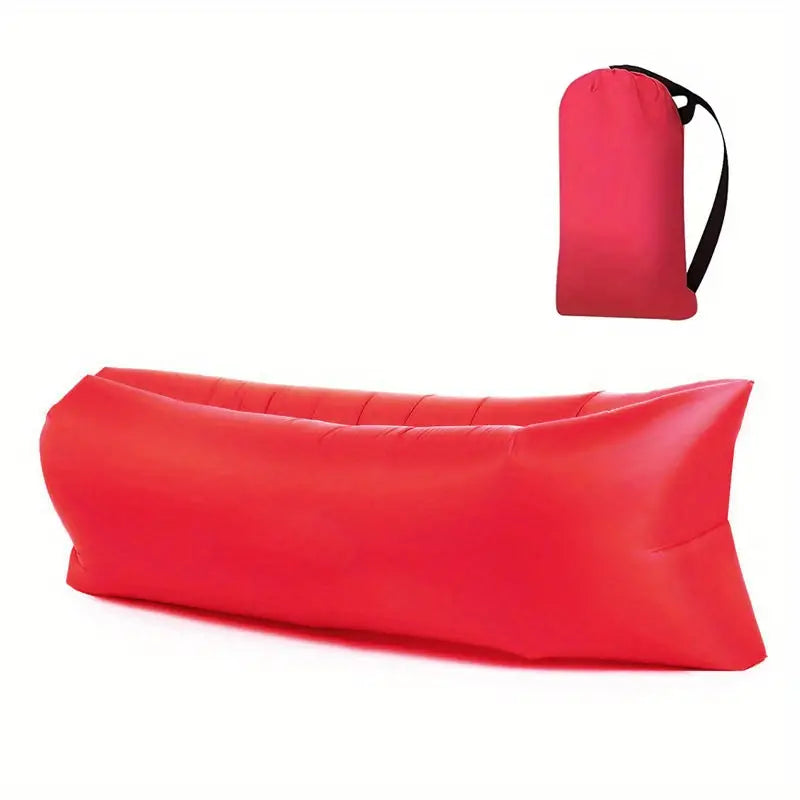 Inflatable Air Lounger No-Pump Ultralight Tear-Resistant Polyester