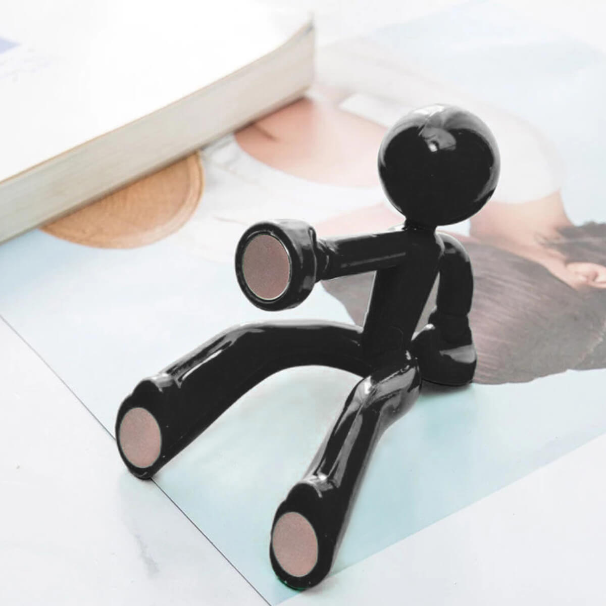 Key Holder Wall-Mounted Strong Magnetic Tool-Free Installation
