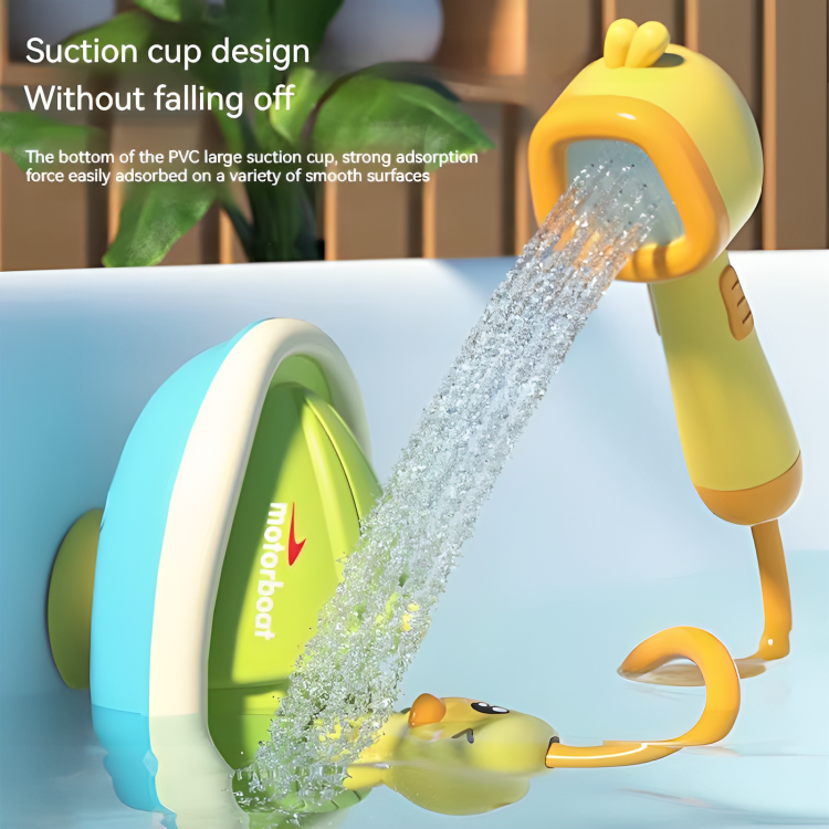 Kids Bath Toy Battery-Powered Spraying Ducks Suction Cup
