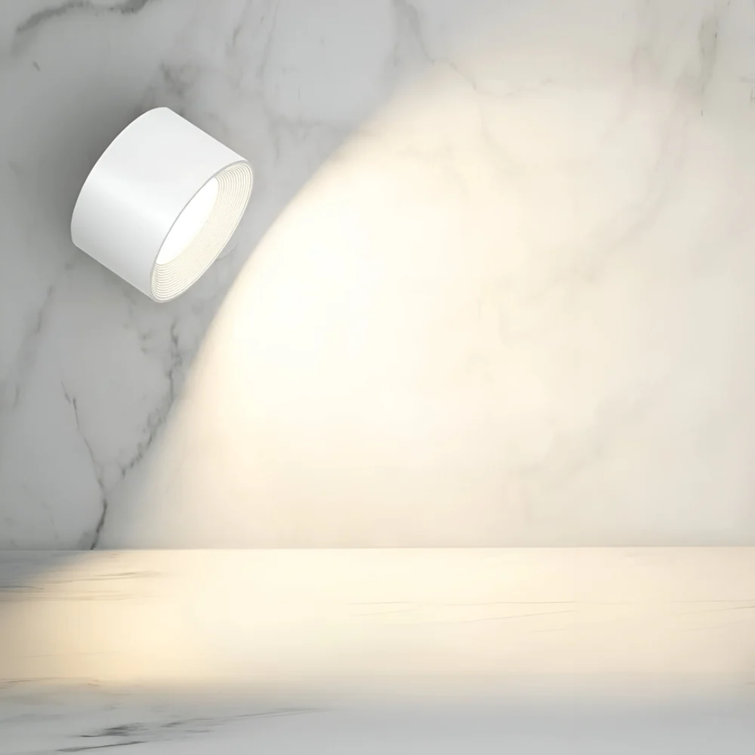 LED Wall Lamp USB Rechargeable Adjustable Color Temperature Aluminum