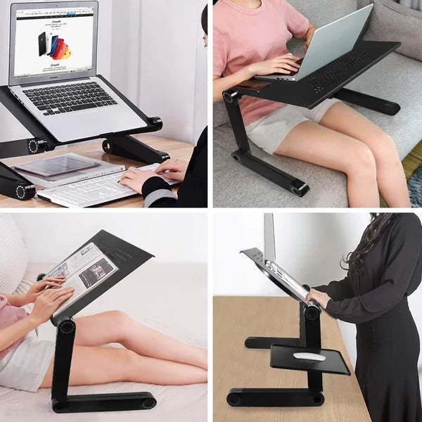 Laptop Stand Ventilated Aluminum Height & Angle Adjustable