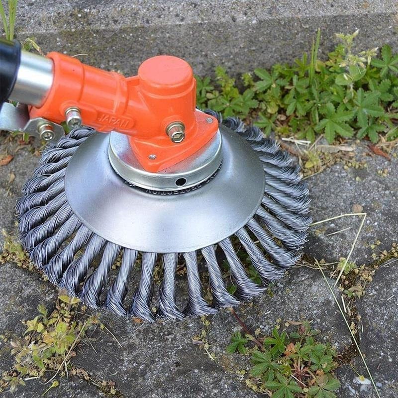 Lawn Edger Attachment 36-Head Braided Carbon Wire Universal Fit
