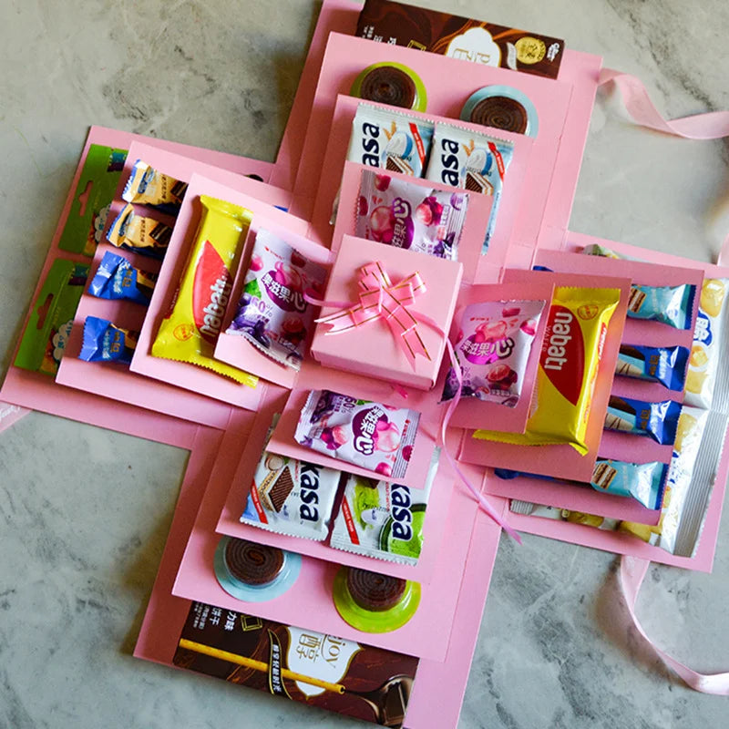Memory Box Layered Customizable Eco-Friendly