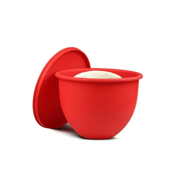 Mixing Bowl Insert Food-Grade Silicone With Lid Dishwasher Safe