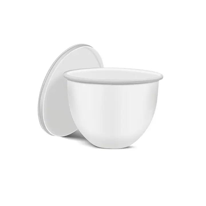 Mixing Bowl Insert Food-Grade Silicone With Lid Dishwasher Safe