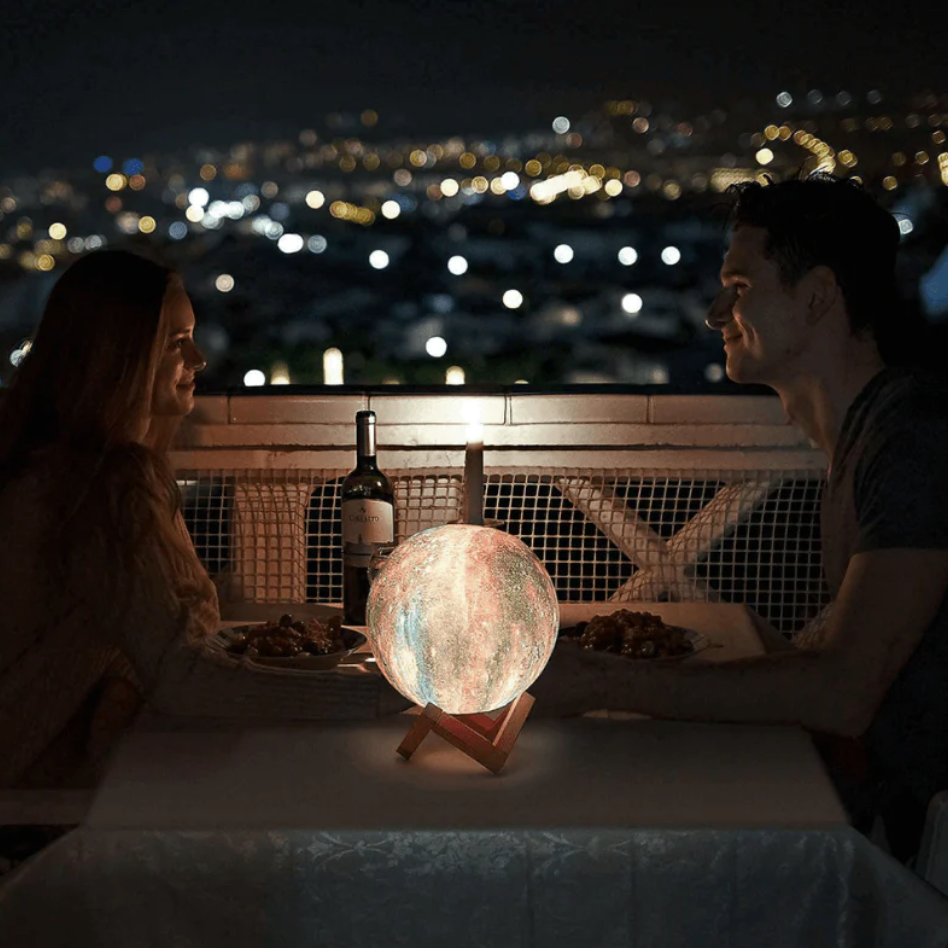 Night Light 3D Star Projection Rechargeable & Touch Control