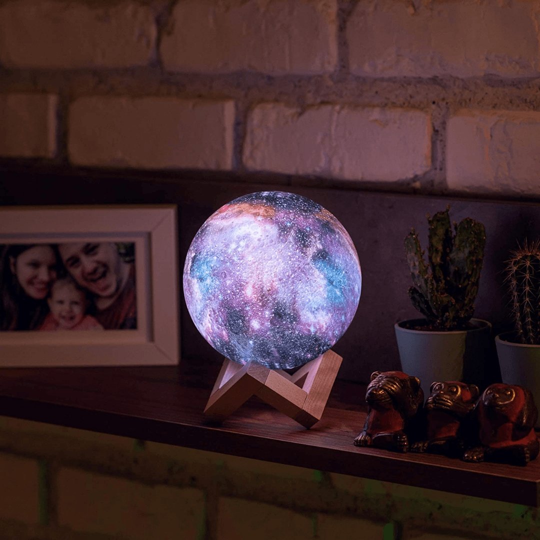 Night Light 3D Star Projection Rechargeable & Touch Control
