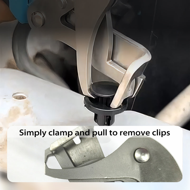 Plastic Clip Pliers Stainless Steel Quick-Release Ergonomic Grip