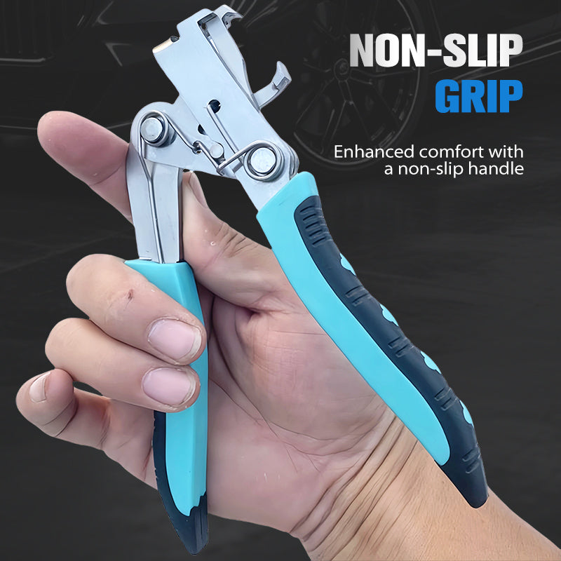 Plastic Clip Pliers Stainless Steel Quick-Release Ergonomic Grip