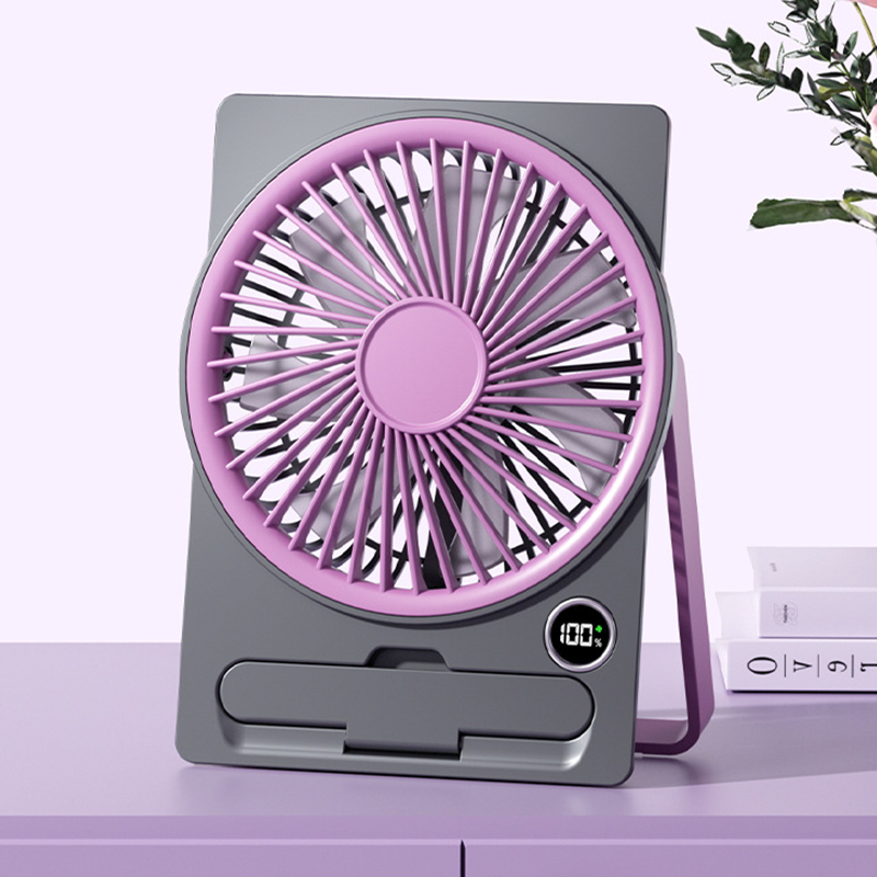 Portable USB Fan Rechargeable Whisper-Quiet Compact