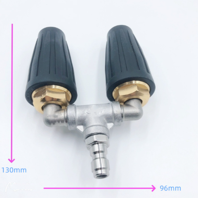 Pressure Washer Nozzle Dual Turbo Stainless Steel Quick Coupling