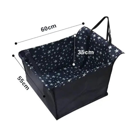 Rear Seat Protector Waterproof & Foldable Nylon Straps