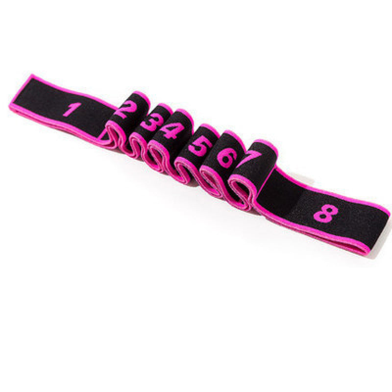 Resistance Band 8 Numbered Segments Polyester-Cotton Blend