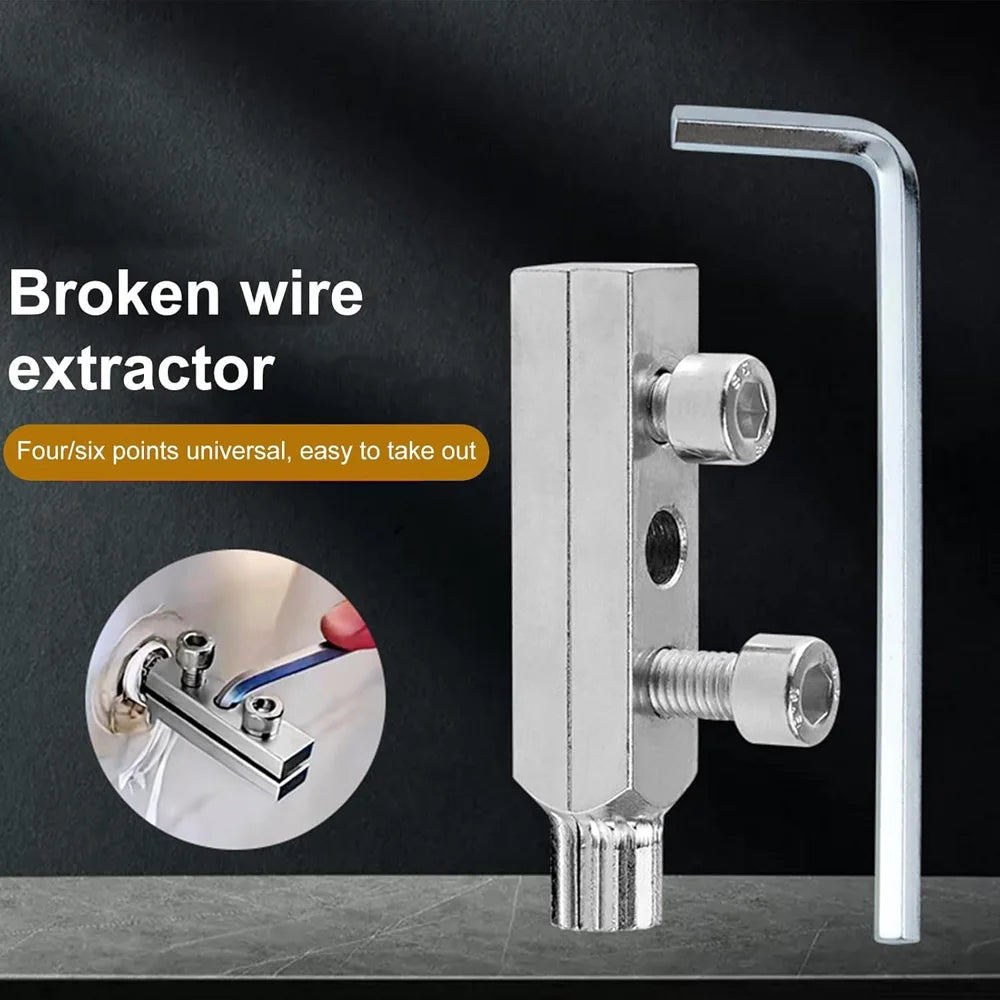 Screw Extractor Set Hardened Steel & High-Torque