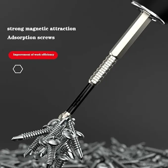 Screwdriver Bit Set Magnetic Tips & Anti-Slip Set of 6