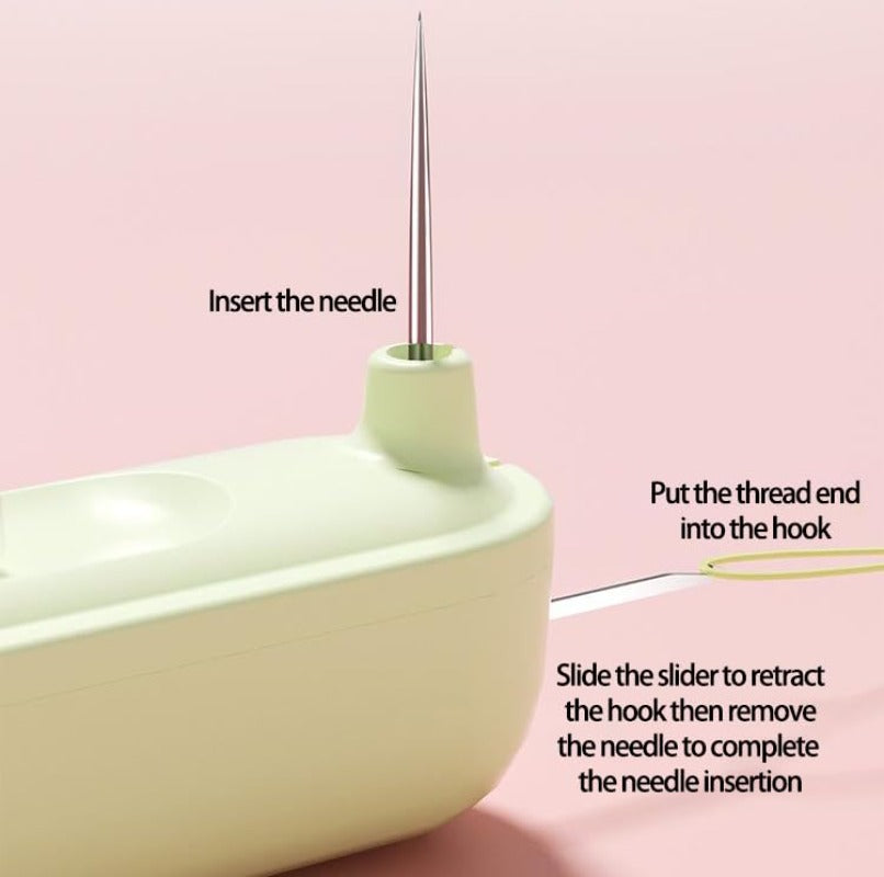 Seam Ripper & Needle Threader Ergonomic Protective Cap