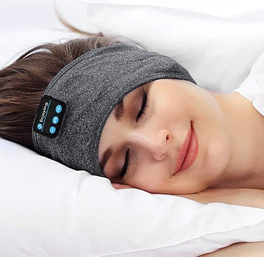 Sleep Headphones Headband For Side Sleepers 3-Night Battery