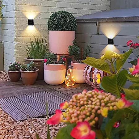 Solar Wall Light Warm White IP65
