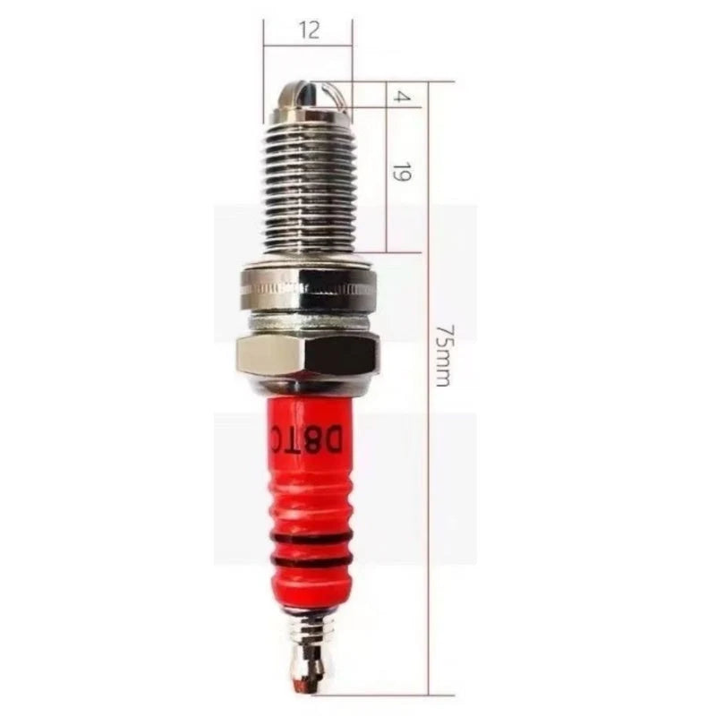 Spark Plug Triple-Electrode Ceramic & Nickel Alloy