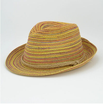 Sun Hat Braided Straw Wide Brim Lightweight & Breathable