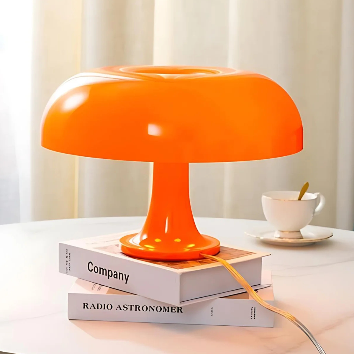 Table Lamp Retro Dome Warm Light Replaceable LED