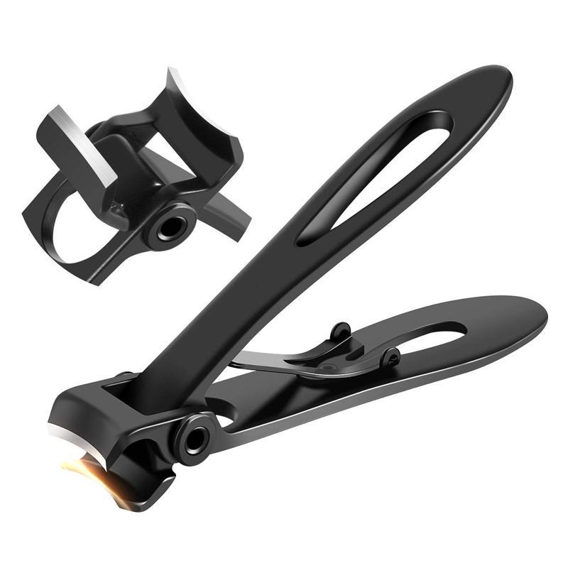 Toenail Clipper Reinforced Grip Curved Stainless Steel 15mm Opening