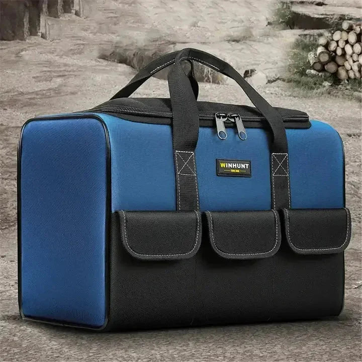 Tool Bag Self-Standing Waterproof Oxford Multi-Compartment