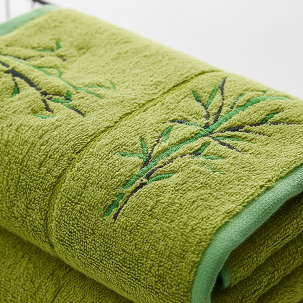 Towel Set Bamboo Fiber Antibacterial & Ultra-Absorbent