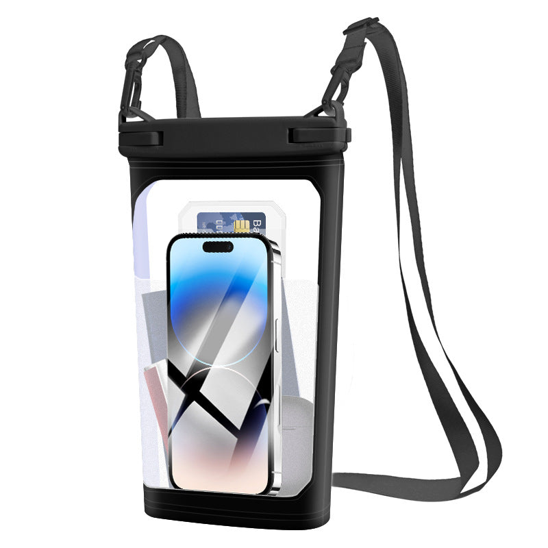 Waterproof Phone Case IPX8 Clear Touchscreen Adjustable Strap