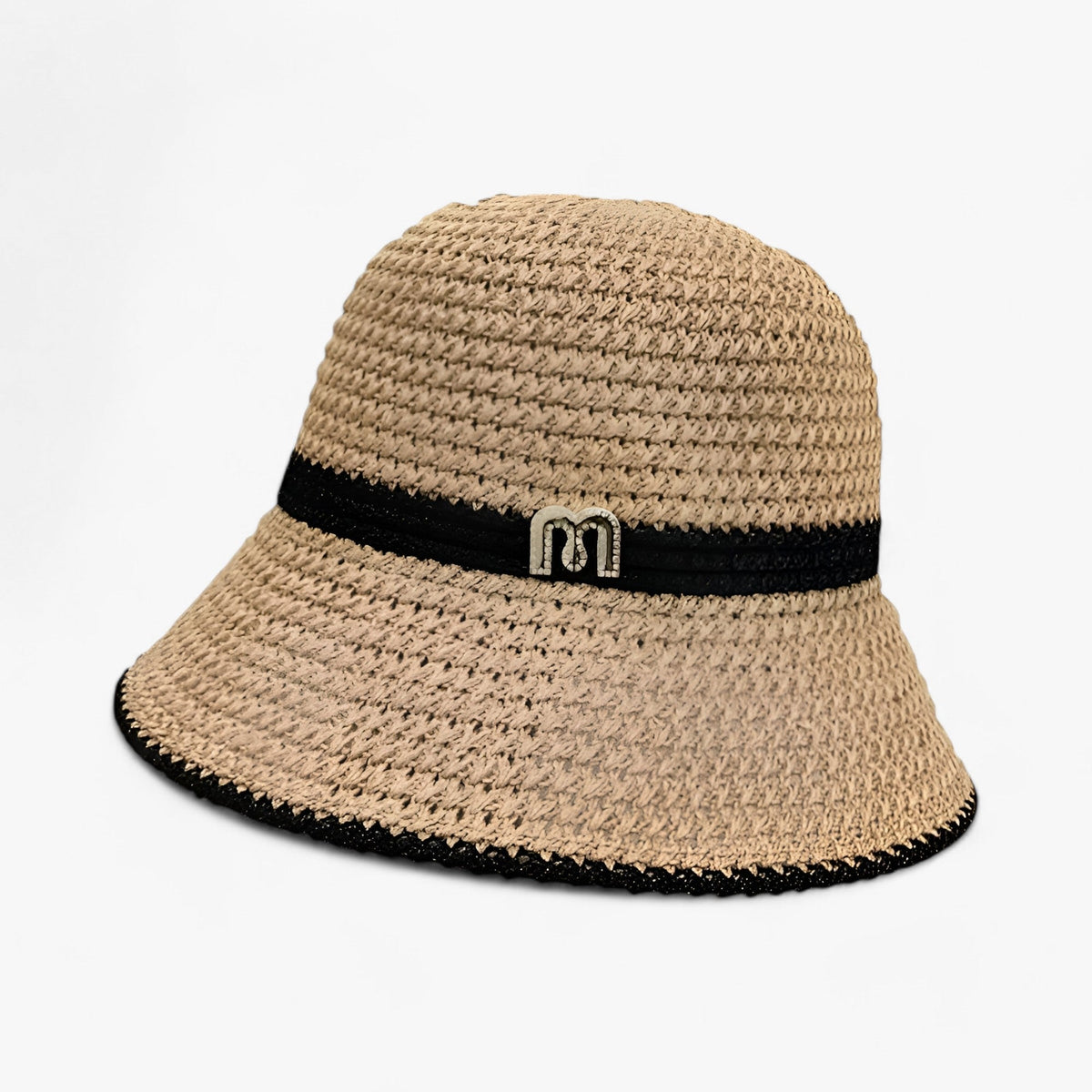 Wide Brim Straw Sun Hat Foldable Breathable