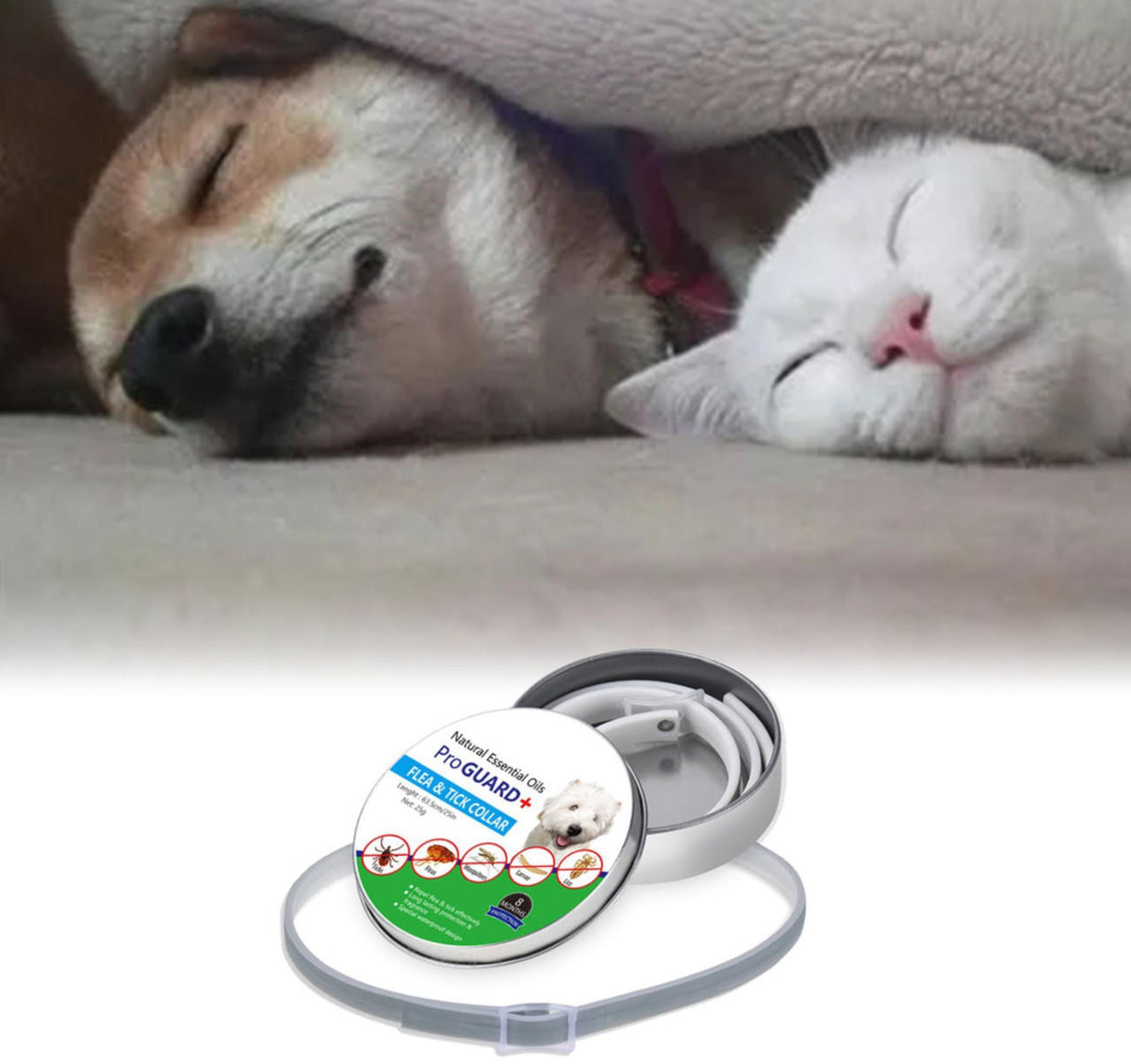 Flea & Tick Defense Collar for Dogs