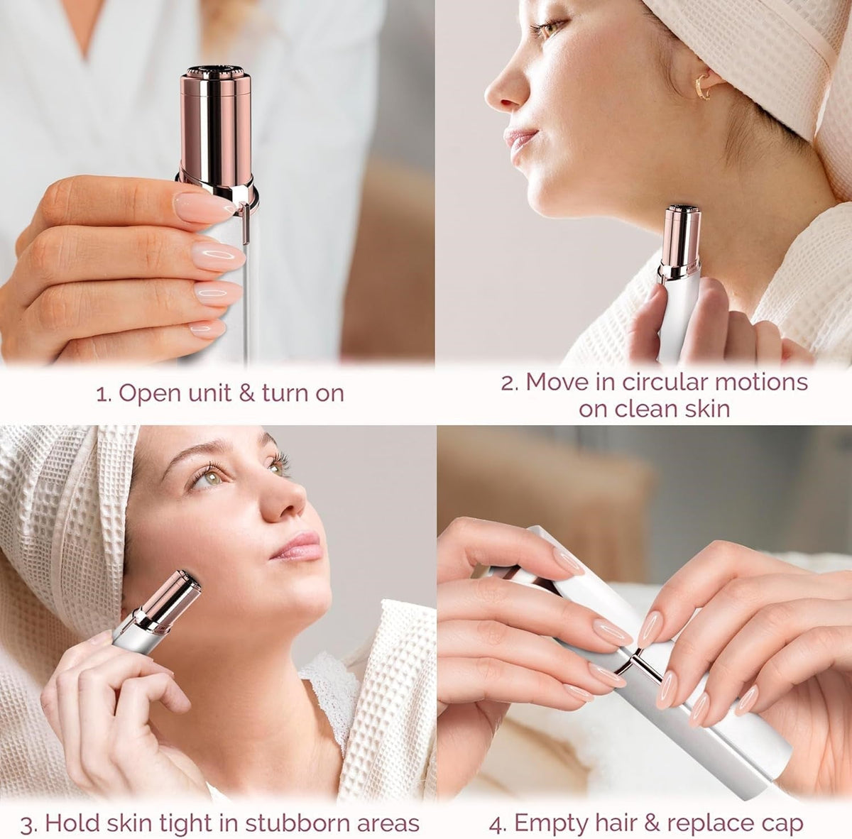 Precision Trimmer for Effortless Facial Hair Removal
