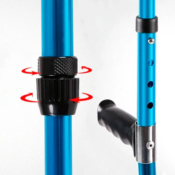 Compact and Adjustable Walking Aid