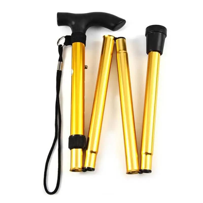 StabilityPro - Adjustable Folding Walking Stick for Outdoor Support