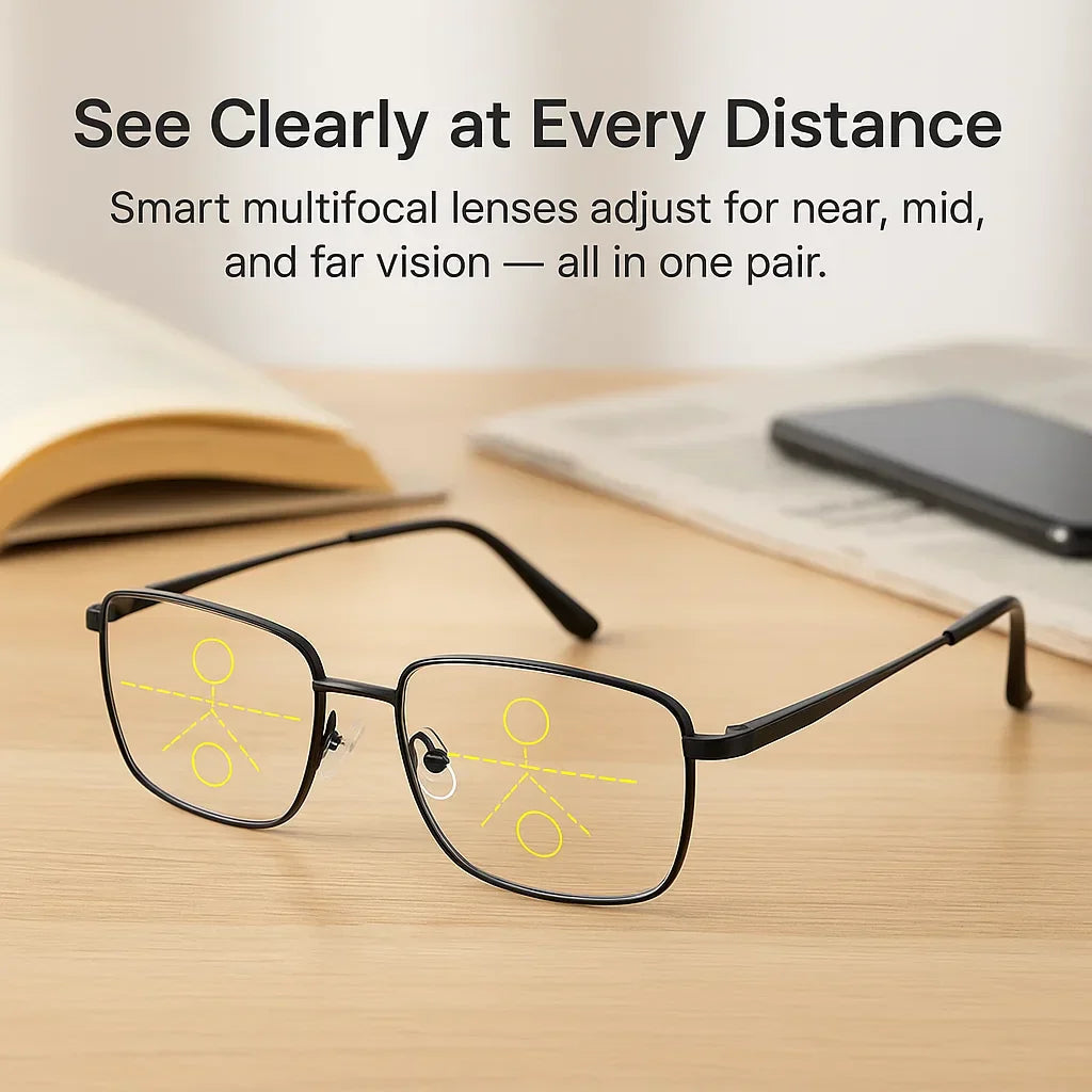 Versatile Vision Glasses | Multifunctional Lenses for Everyday Clarity